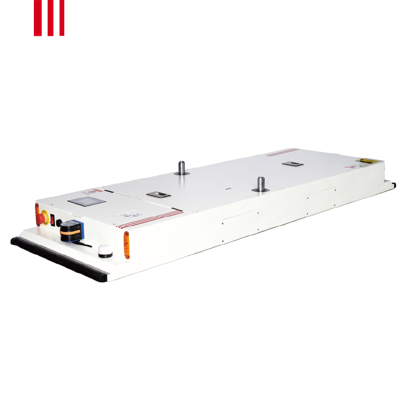 超低款AGV，用于料車底部的牽引應用。